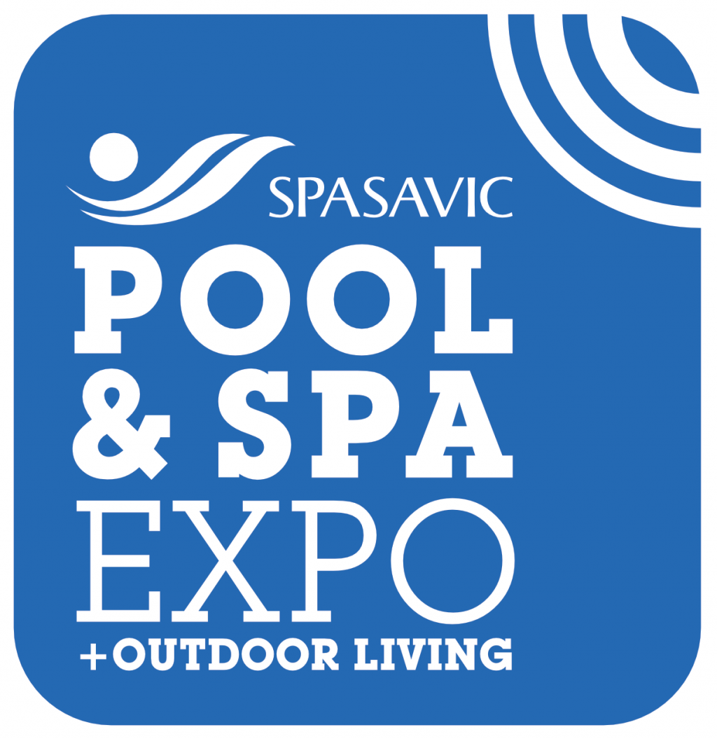 2020 Pool Spa Expo Logo Blue Version