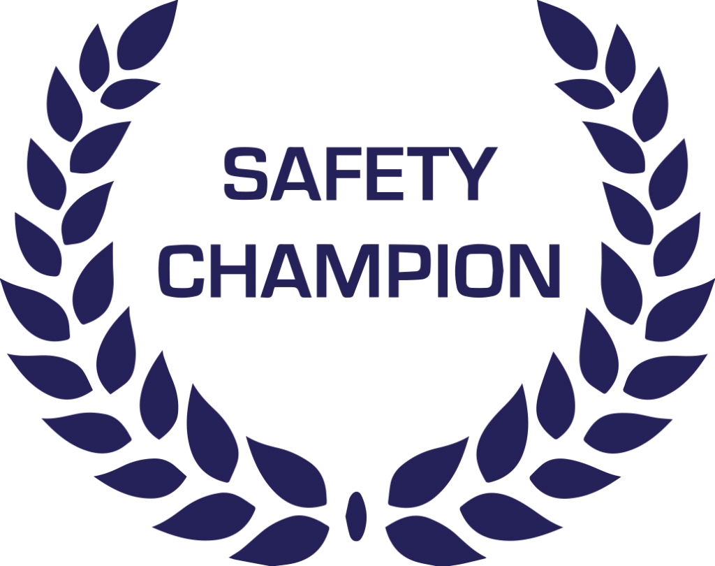 Safety Champion Logo Blue